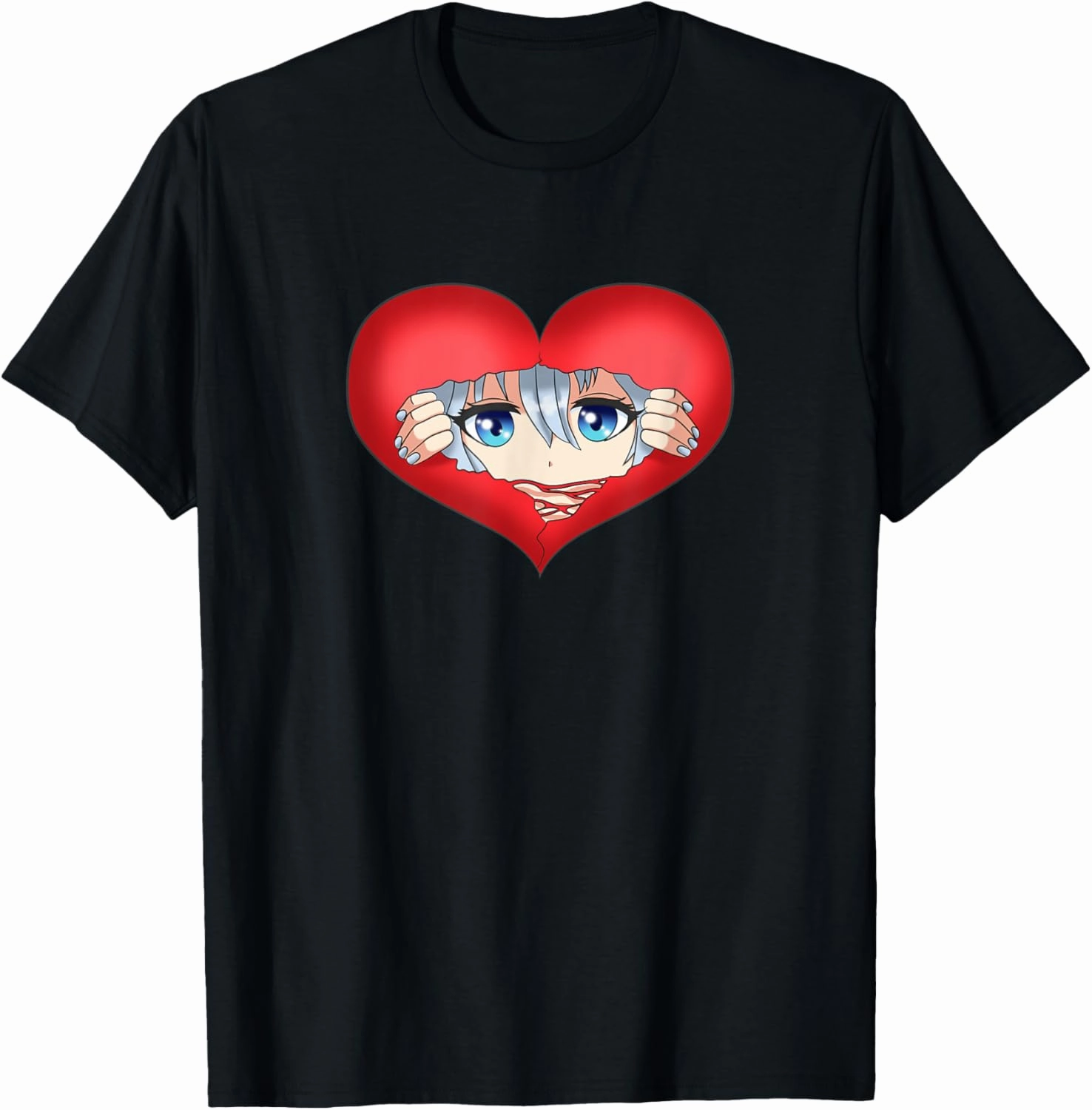 Manga Figure Girl Harajuku Kawaii Otaku Anime Lover Gift T-Shirt