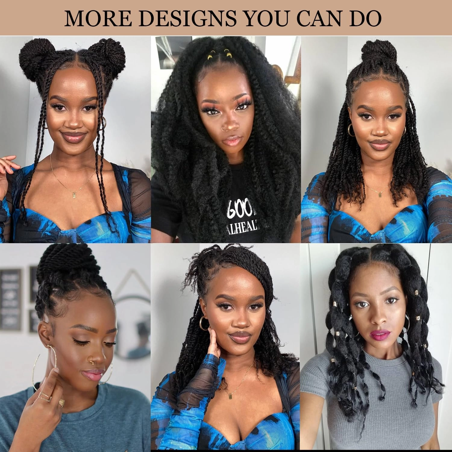 Marley Twist Braiding Hair 14 inch Afro Kinky Curly Crochet Braids 8 Packs Cuban Twist Crochet Braids Synthetic Low Maintenance Skin-Friendly Marley Hair Extensions(118#, Packs of 8)