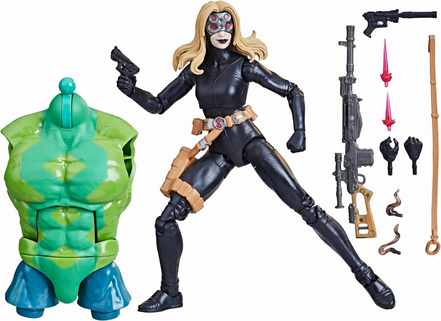 Marvel Legends Series: Yelena Belova Black Widow, Classic Comic Collectible 6-Inch Action Figure, 4  Years