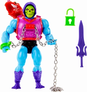 Masters of the Universe Origins Action Figure with Accessories, Deluxe Dragon Blast Skeletor 5.5-in MOTU Collectible