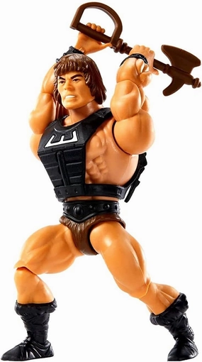 Masters of the Universe Origins Action Figure, WUN-DAR, Savage He-Man, Articulated Collectible Motu Toy with Accessory and Mini Comic (HDY24)