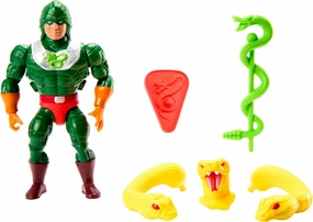 Masters of the Universe Origins Toy, King Hiss Deluxe Action Figure with Accessories, MOTU Collectible
