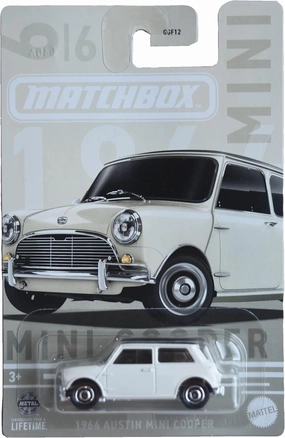 Matchbox 1964 Austin Mini Cooper, White 6/6