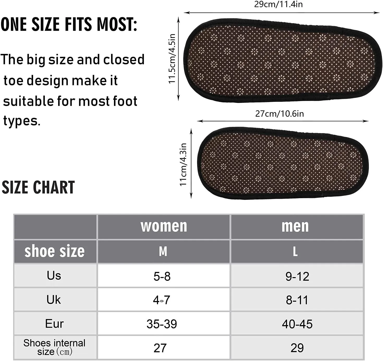 Math Stationeries Polka Dots Plush Slippers for Women Men Warm Comfortable Travel Spa Slipper Non-slip House Shoes
