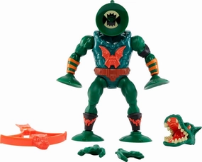 Mattel Masters of the Universe Origins Action Figure & Accessories Set, Leech Collectible Toy with 16 Posable Joints, 5.5-inch
