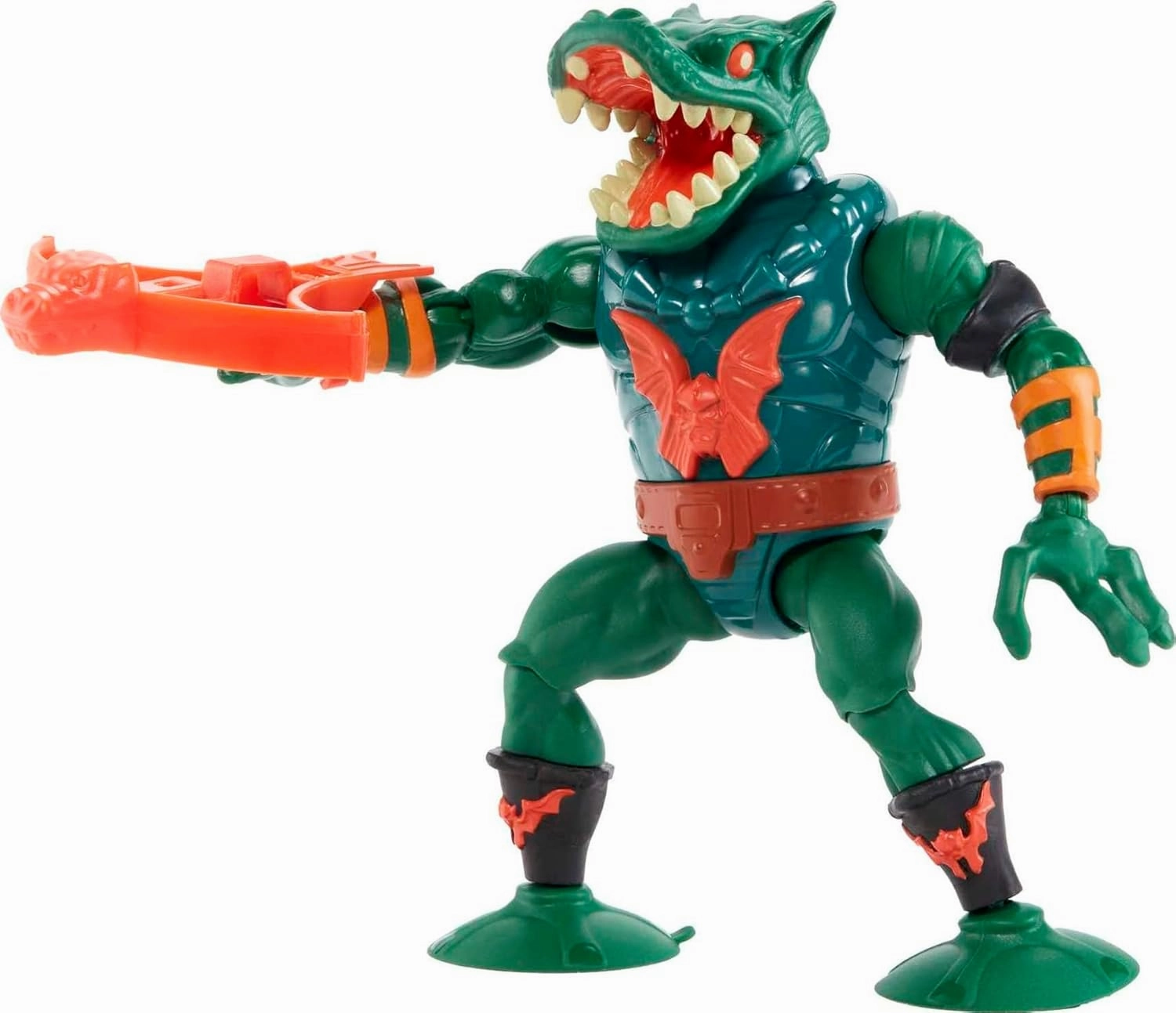 Mattel Masters of the Universe Origins Action Figure & Accessories Set, Leech Collectible Toy with 16 Posable Joints, 5.5-inch