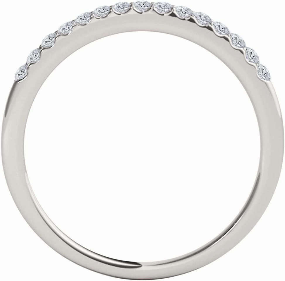 MauliJewels 1.40 Carat Halo Diamond with Blue Sapphaire Bridal Ring Set for Women Crafted in Solid 14K Gold with Shared Prong