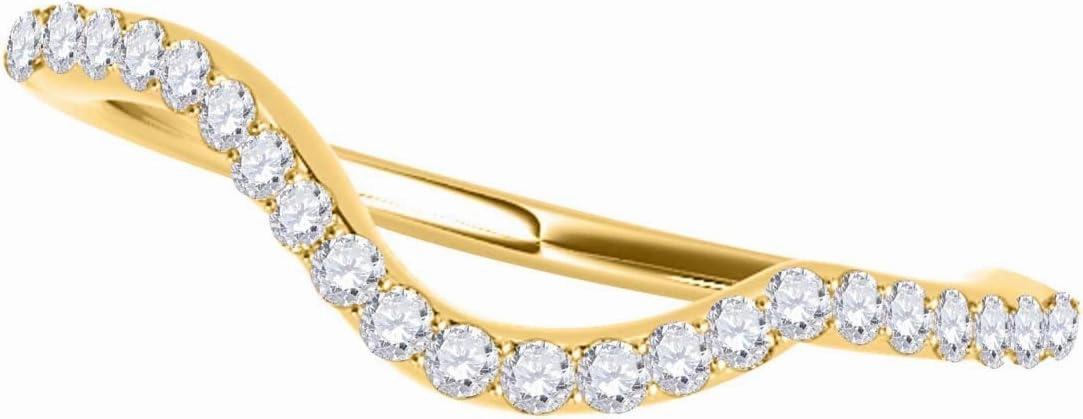 MauliJewels 1.91 Carat Halo Split Shank Interwined Design Sapphire prong 14k Yellow Gold
