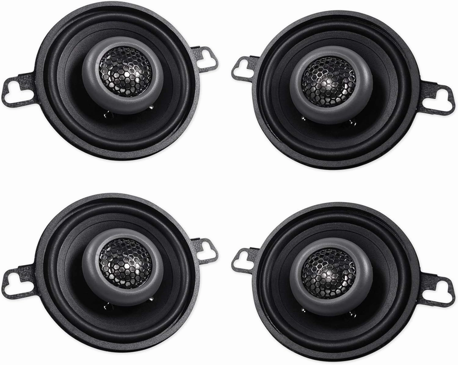 MB Quart (4) FKB108 3.5" 140 Watt Car Audio Coaxial Speakers
