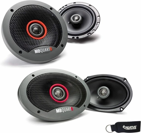 MB Quart - Pair of Formula FKB116 6.5" Coaxial Speakers and A Pair of Formula 6x9 Speakers FKB169