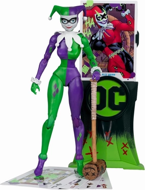 McFarlane DC Multiverse Action Figure Harley Quinn (DC Classic) Jokerized (Gold Label) 18 cm