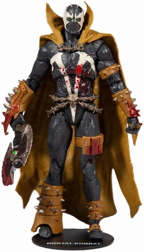 McFarlane Toys Mortal Kombat Spawn Bloody Classic 7" Action Figure with Accessories