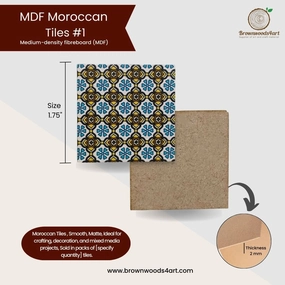 MDF Moroccan Tiles #2