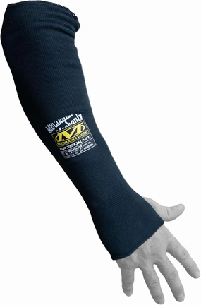 Mechanix Wear Kevlar Heat Sleeves - Heat & Abrasion Resistant Arm Safety Gear - ANSI Certified - Secure Fit - Machine Washable - One Size Fits All - Black