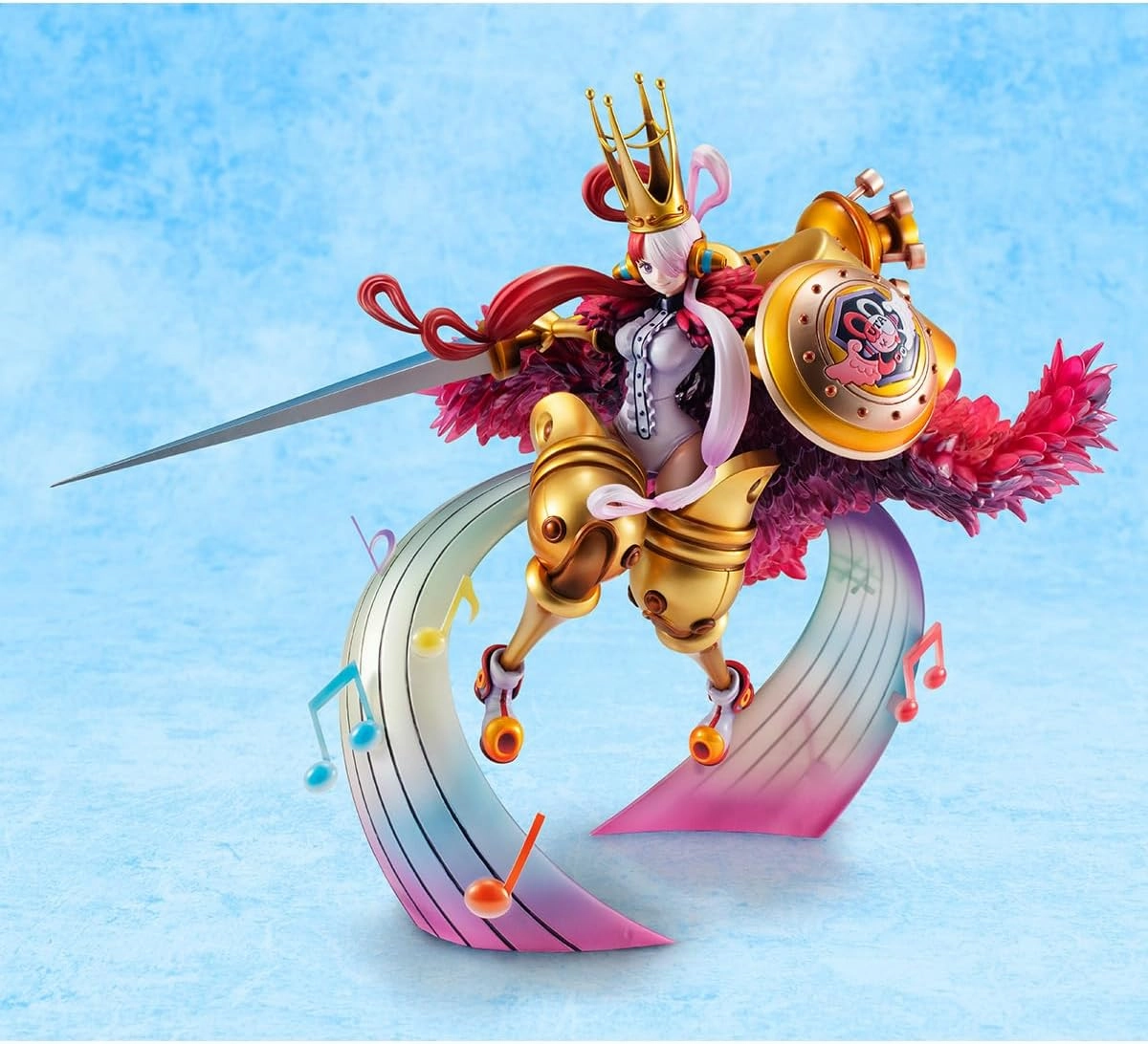 Megahouse - One Piece - RED-Maximum - Uta ~I'm Invincible~, Portrait of Pirates Collectible Figure
