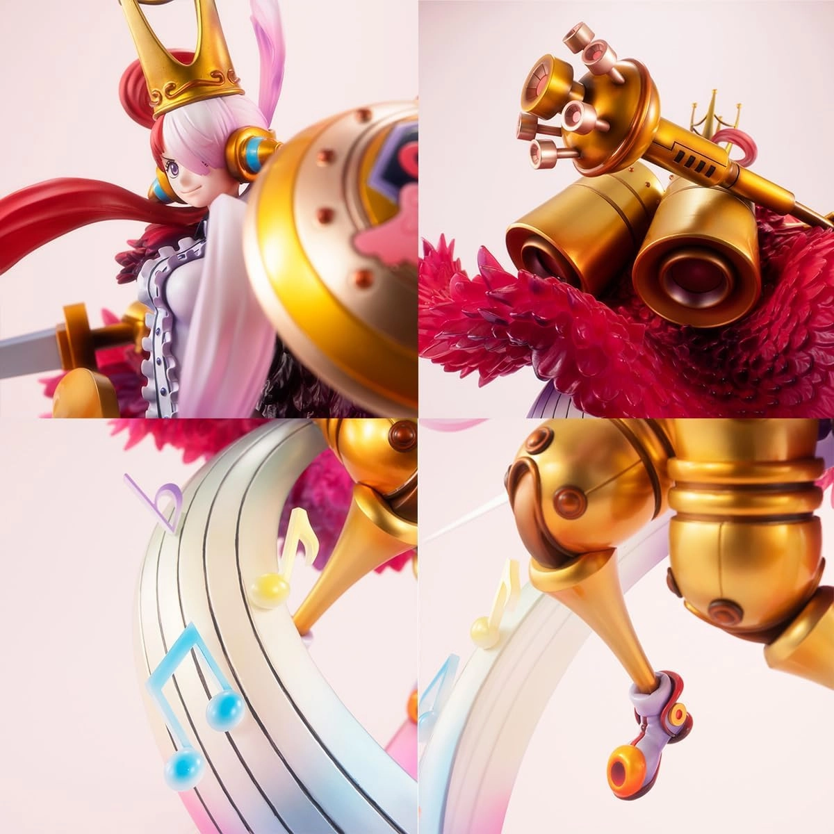 Megahouse - One Piece - RED-Maximum - Uta ~I'm Invincible~, Portrait of Pirates Collectible Figure