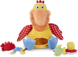 Melissa & Doug K's Kids Hungry Pelican Soft Baby Educational Toy