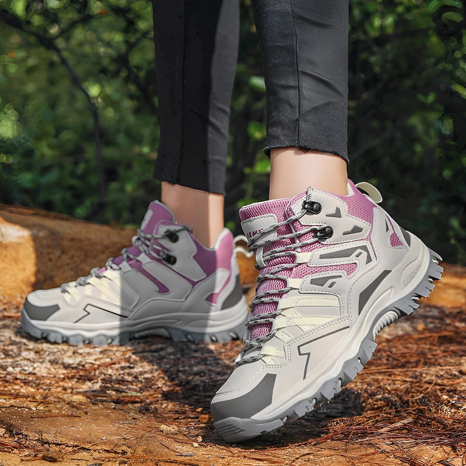 Men's Waterproof Lightweight Hiking Boots - High-Traction Multi-Terrain