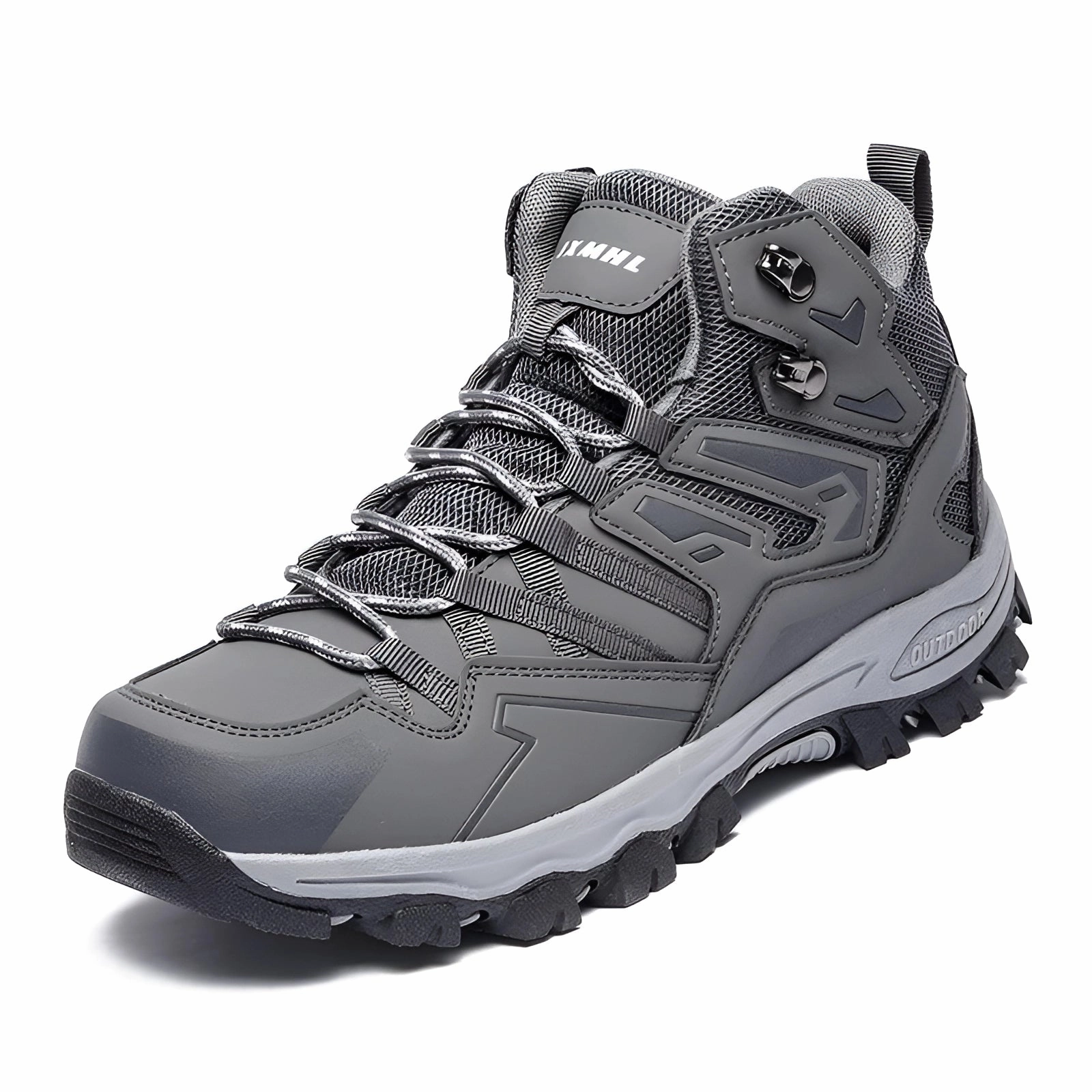 Men's Waterproof Lightweight Hiking Boots - High-Traction Multi-Terrain