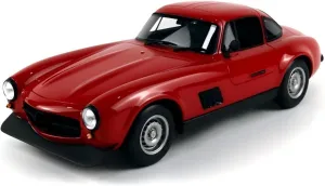 Metal Car Model 1:18 for Mercedes-Benz 300SL AMG Simulation Car Model Resin Collection Vehicle Die Cast Vehicles