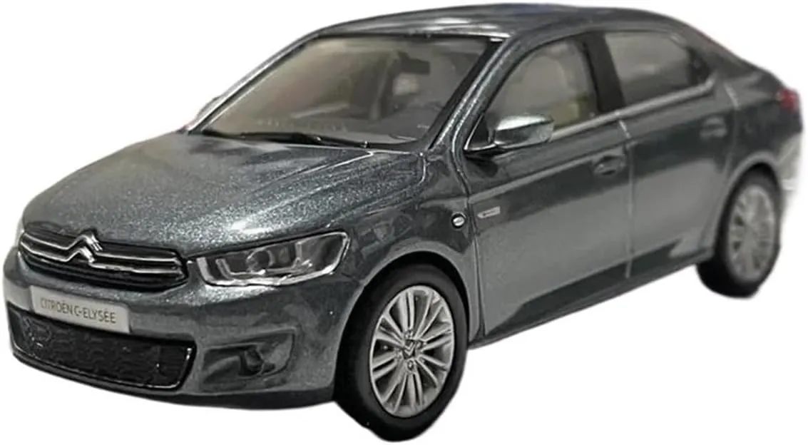 Metal Car Model 1:43 for Citro C-Elysee 2012 Mini Vehicle Model Alloy Car Collectible Ornaments Die Cast Vehicles