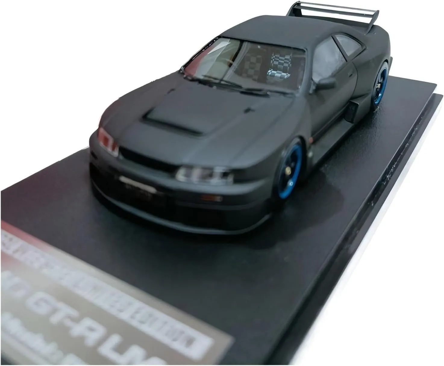Metal Car Model 1:43 for NISMO Nissan GT-R R33 Coupe Resin Collect Car Model Home Decoration Ornaments Die Cast Vehicles