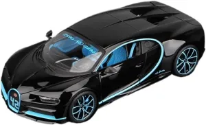 Metal Die Cast Toy Cars 1:18 for Bugatti Chiron Simulation Car Model Alloy Car Model Adult Static Casting Collection Display Black for Home Or Office Décor(Blue)