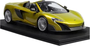 Metal Die Cast Toy Cars 1:18 for McLaren 675LT Convertible Resin Car Model Adult Collection Scene Decoration for Home Or Office Décor