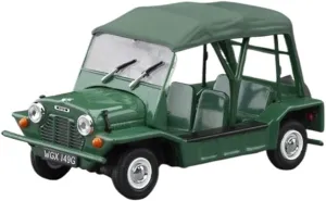 Metal Die Cast Toy Cars 1/43 for Austin Mini Moke Diecast Alloy Car Model Green Home and Office Decorations for Home Or Office Décor