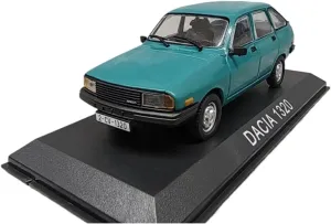 Metal Vehicles Toys 1/43 for Dacia 1100 Vintage Sedan Alloy Car Model Scene Simulation Toys Collection Home Or Office Décor