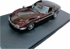 Metal Car Model 1:43 for Toyota 2000GT Coupe Sports Cars Model Classics Vehicles Adult Collectibles Static Display Die Cast Vehicles