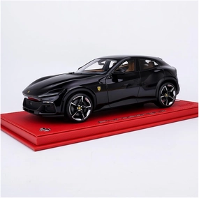 Metal Die Cast Toy Cars 1:18 for Ferrari PUROSANGUE SUV Resin Collectible Ornament Supercar Souvenir Hobby Static Display for Home Or Office Décor