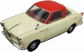 Metal Die Cast Toy Cars 1:32 Scale Resin for Goggomobil Coupe Toys Sports Cars Model Red White Classics Adult Souvenir for Home Or Office Décor