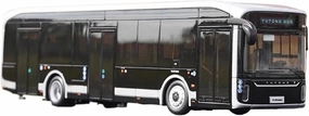 Metal Die Cast Toy Cars 1:42 Scale for Yutong Bus U12 Toys Cars Model Classics Nostalgia Adult Static Display Black for Home Or Office Décor