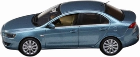 Metal Die Cast Toy Cars 1/43 for Mitsubishi Lancer Galant Fortis Alloy Car Model Sedan Adult Decorative Desktop Ornaments for Home Or Office Décor