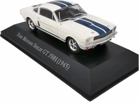 Metal Die Cast Toy Cars 1:43 for Mustang Shelby GT 350H 1965 Alloy Vehicle Party Suitable for Adult Collection Model Car for Home Or Office Décor