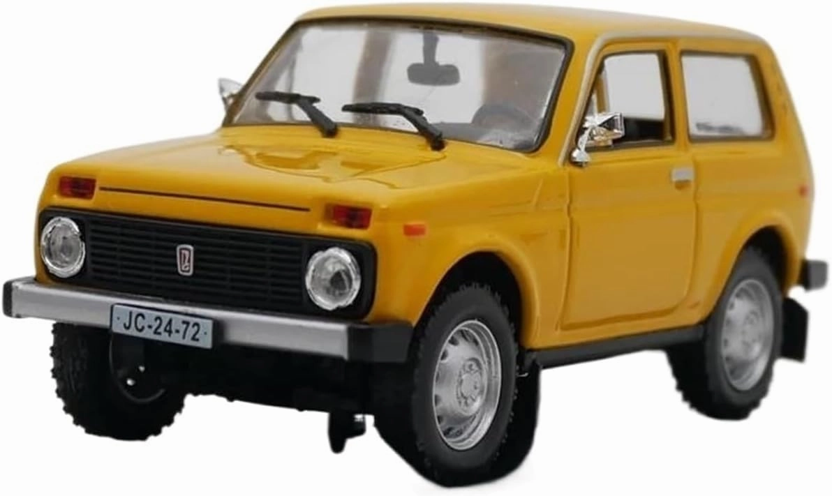 Metal Die Cast Toy Cars 1:43 Scale Diecast Alloy for Ist Lada 2121 Niva Toys Cars Model Classics Adult Souvenir Static Display for Home Or Office Décor