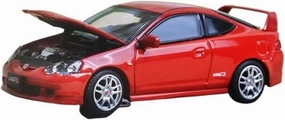Metal Vehicles Toys 1:64 for Honda Integra Type R Dc5 Hood Openable Alloy Car Model Collection Indoor Display Decoration Home Or Office Décor