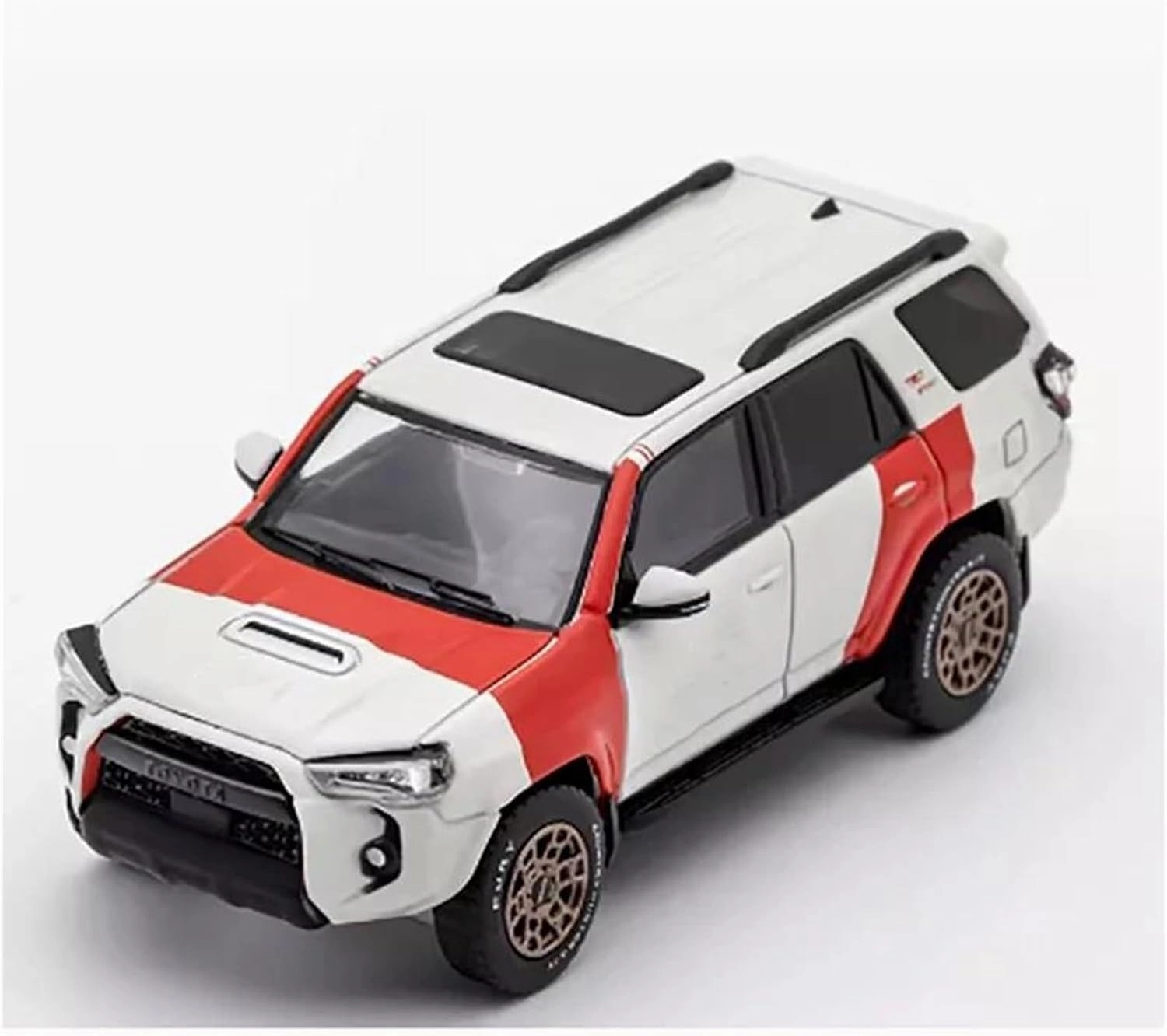 Metal Vehicles Toys 1:64 for Toyota Speedmaster SUV Alloy Model Die Cast Metal Toy Cars Ornaments Outdoor Play Home Or Office Décor(White)