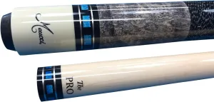Meucci SB3-B Handcrafted Billiards Pool Cue Stick w/PRO Shaft - Blue   Hard CASE