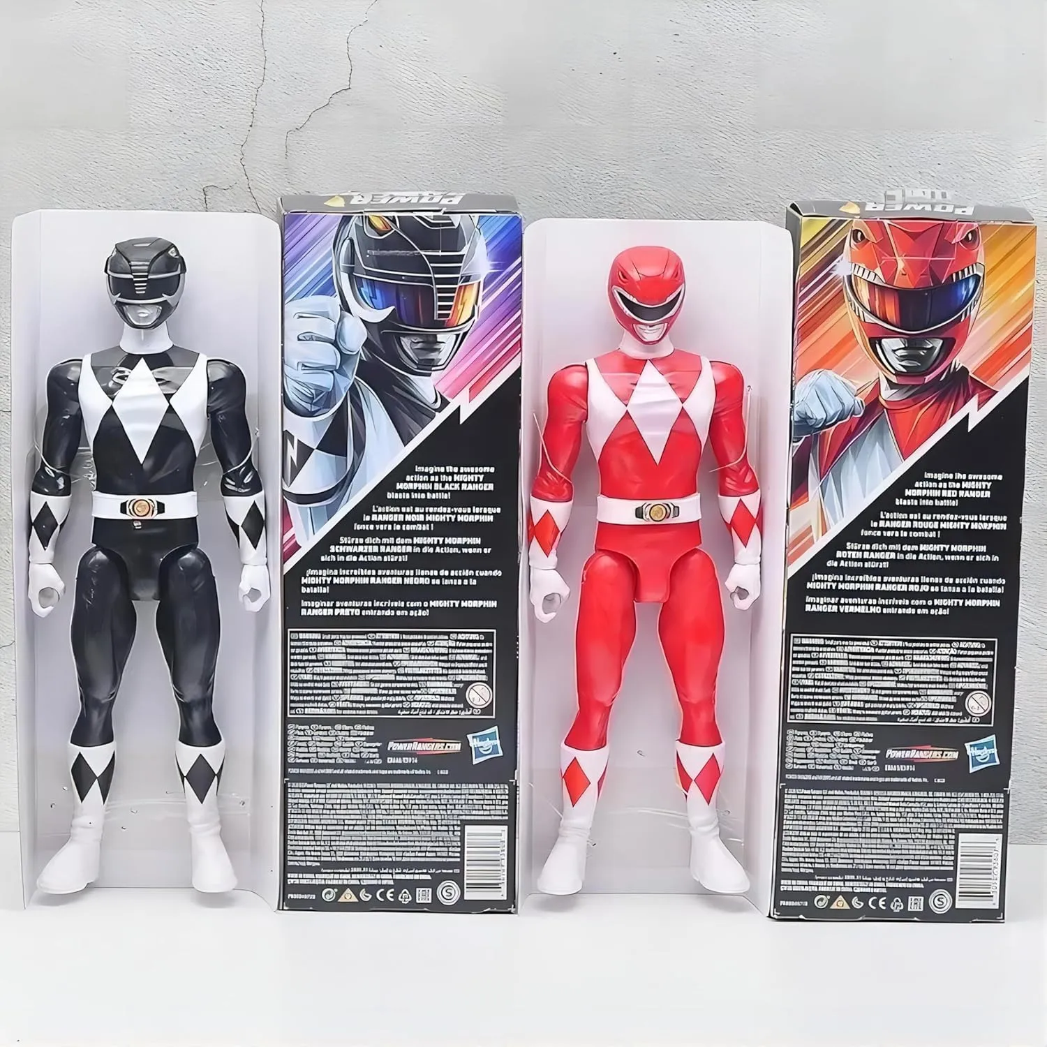 Mighty Morphin Ranger 12-Inch Action Figure Toy (2set)