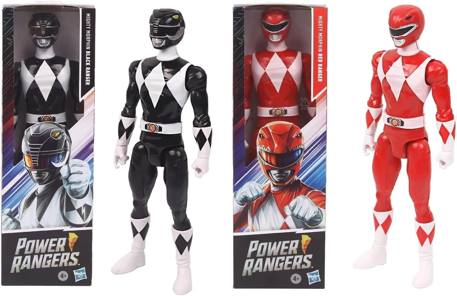 Mighty Morphin Ranger 12-Inch Action Figure Toy (2set)