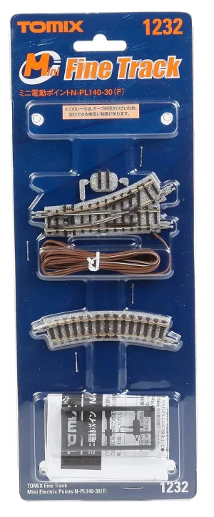 Mini Electric Turnout N-PL140-30(F) TOMIX 1232 Toy