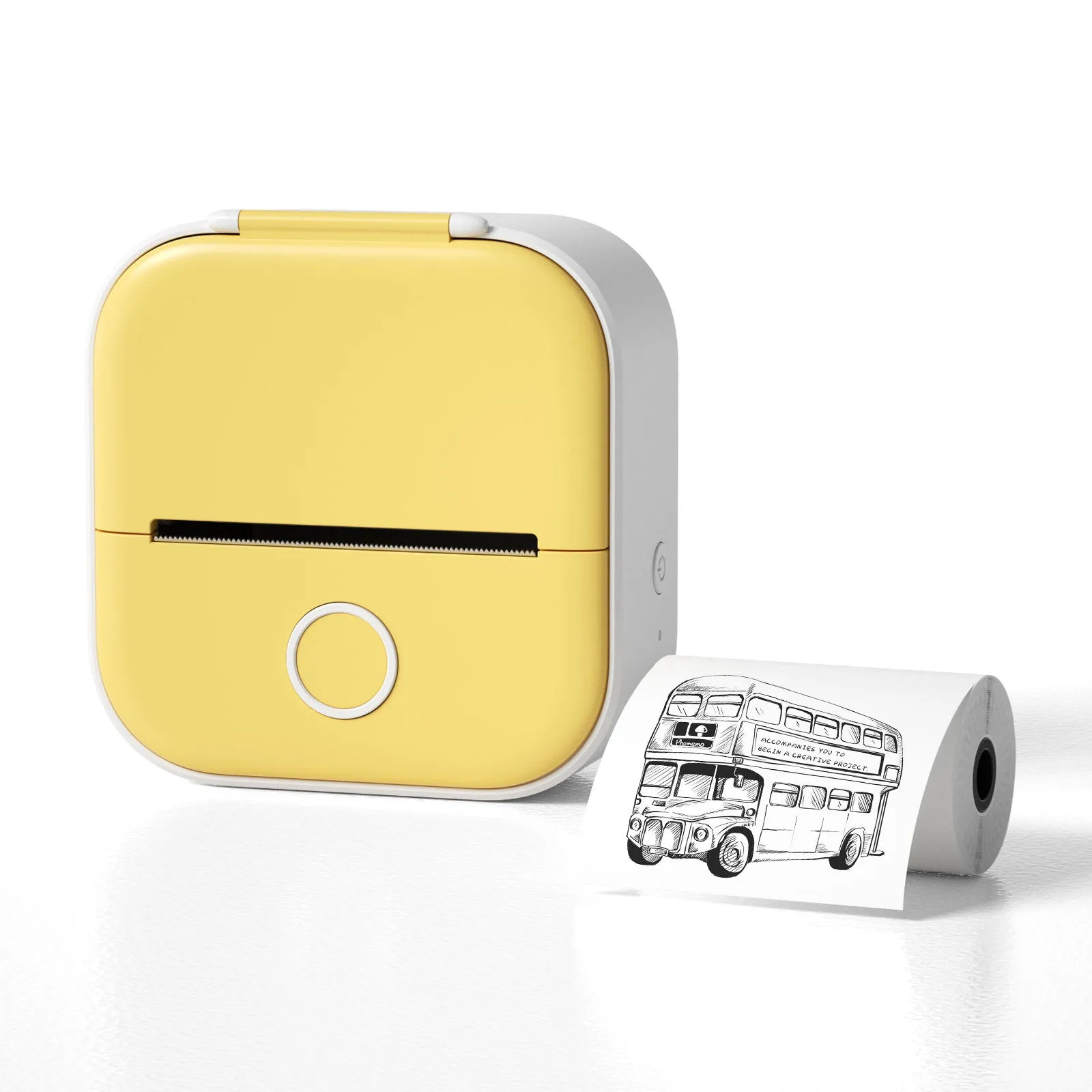Mini-Printer, Portable Mini-Bluetooth with WiFi. Mobile Phone Pocket Printer/Label Machine