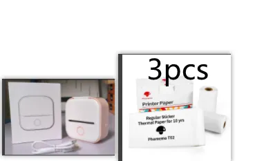 Mini-Printer, Portable Mini-Bluetooth with WiFi. Mobile Phone Pocket Printer/Label Machine
