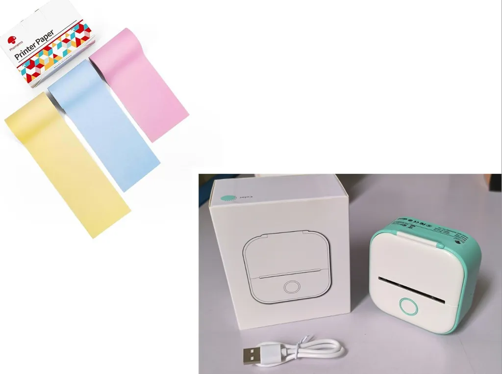 Mini-Printer, Portable Mini-Bluetooth with WiFi. Mobile Phone Pocket Printer/Label Machine
