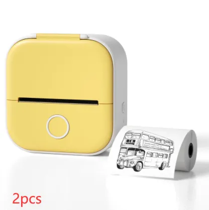 Mini-Printer, Portable Mini-Bluetooth with WiFi. Mobile Phone Pocket Printer/Label Machine