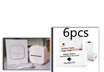 Mini-Printer, Portable Mini-Bluetooth with WiFi. Mobile Phone Pocket Printer/Label Machine