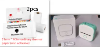 Mini-Printer, Portable Mini-Bluetooth with WiFi. Mobile Phone Pocket Printer/Label Machine