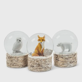 Mini Animal Snow Globe - 1.75" H